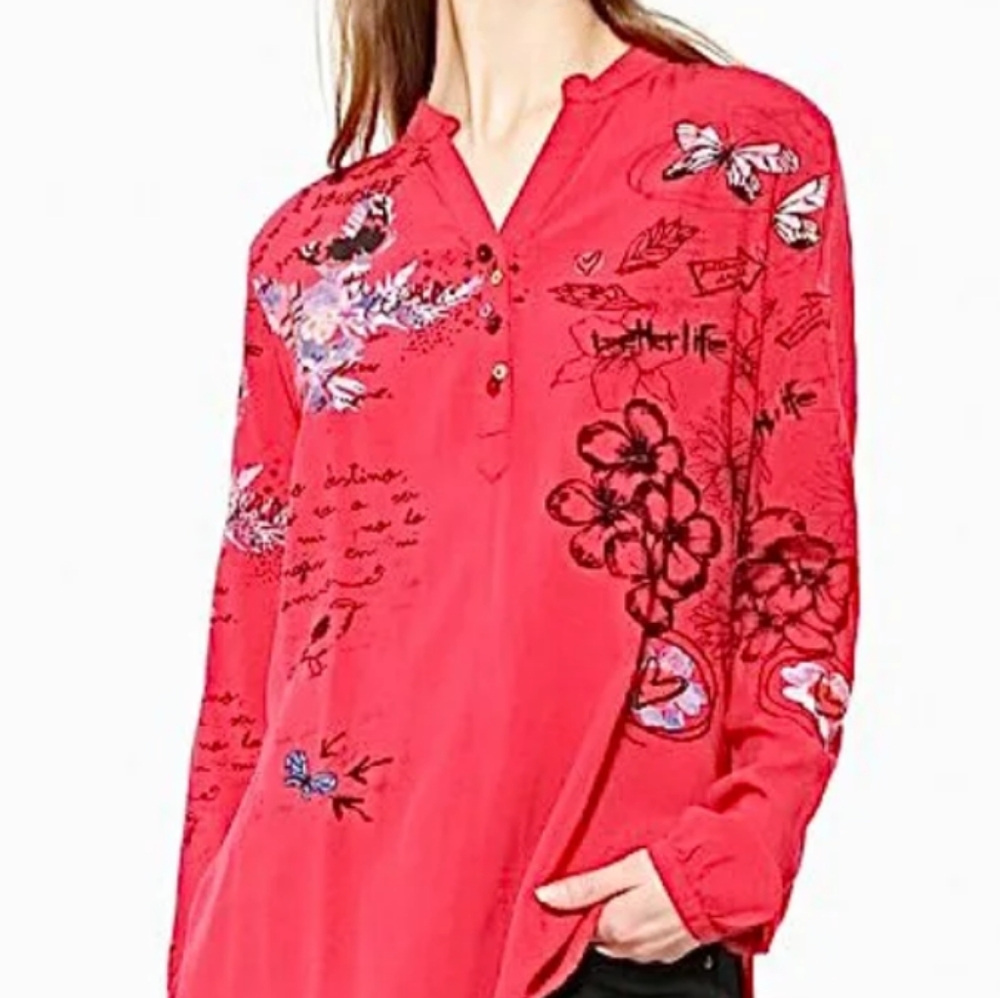 DESIGUAL Red Shirt